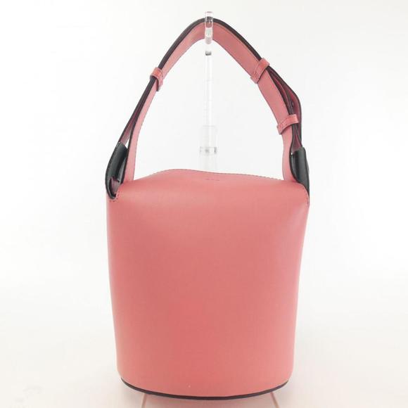 Burberry Pink Handbag Leather - Picture 3 of 7